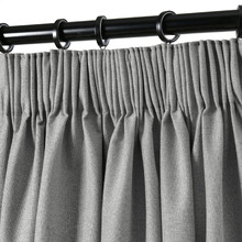 Ainslie Linen-Look Blockout Multi Header Curtains (Set of 2)
